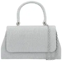 Dámské psaníčko stříbrné - Michelle Moon Sindy