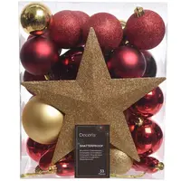 Set 33 ozdob na stromeček 023323