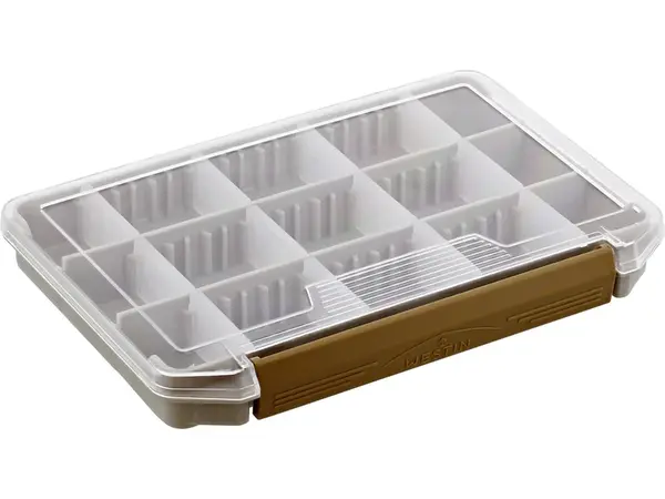 Westin krabička w3 tackle box grey/clear s4 20,5 x 14,5 x 3 cm