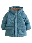 Next Zimná bunda  modrozelená