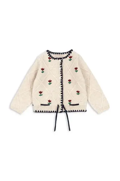 Dětský bavlněný kardigan Konges Sløjd ISKA CARDIGAN