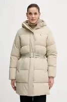 Bunda Calvin Klein Jeans béžová barva, LV047D508G