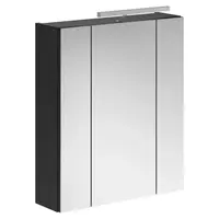 MID.YOU ZRCADLOVÁ SKŘÍŇKA, černá, 60/71/19 cm