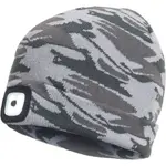 CERVA DEEL LED Čiapka s LED svetlom, sivá, veľkosť UNI