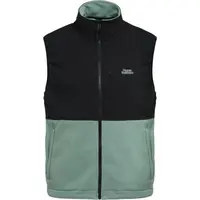 Horsefeathers DUVAL FLEECE VEST Pánska flísová vesta, čierna, veľkosť