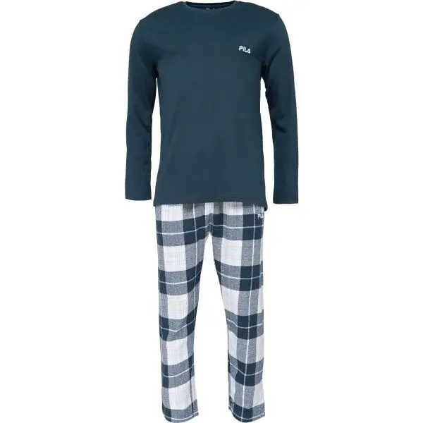 Fila MAN JERSEY PYJAMAS Pánské pyžamo, tmavě modrá, velikost