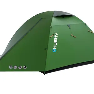 Husky Beast 3 zelená Lehký turistický stan pro 3 osoby