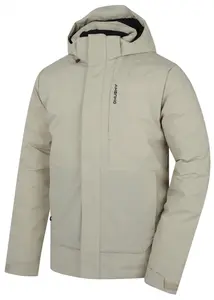 Husky Nurme M XXL, beige Pánská hardshellová plněná bunda
