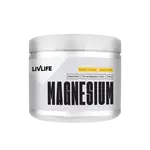 LIVLIFE Magnesium bysglicinate 12% drink mango + pomeranč 195 g