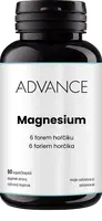 ADVANCE Magnesium - 6 forem hořčíku 90 kapslí