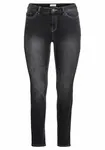 SHEEGO Džínsy  čierny denim