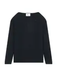 JUST CASHMERE Sveter 'Fiona'  čierna