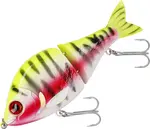 Mikado wobler mft swimbait slow sinking lemon tiger - 10 cm 41 g