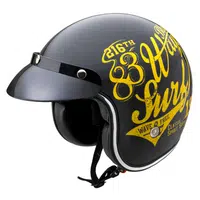 Moto přilba W-TEC Café Racer 3Ways Surf Yellow L (59-60)