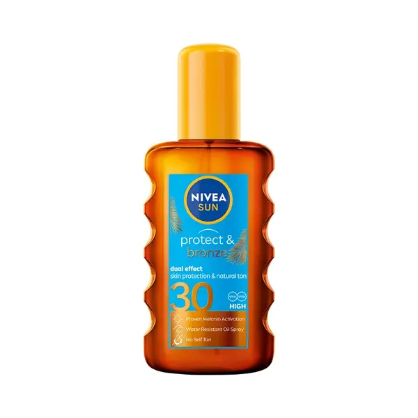Nivea SUN Protect&Bronze OF30 opalovací olej 200 ml