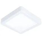EGLO LED stropné svietidlo FUEVA 5 biele 160 x 160 x 28 mm