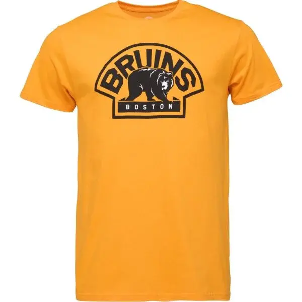 FANATICS BOSTON BRUINS PRIMARY LOGO GRAPHIC Pánské triko, žlutá, velikost