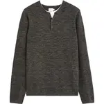 CELIO TECHILL Pánský svetr, tmavě šedá, velikost