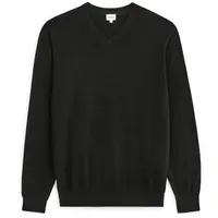 CELIO DECOTONV Pánský svetr, černá, velikost