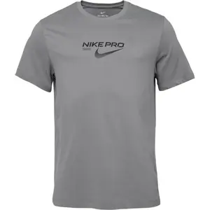 Nike DRI-FIT TEE PRO TRAINING M Pánské sportovní triko, tmavě šedá, velikost