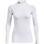 Under Armour AUTHENTICS MOCK NECK Dámske tričko, biela, veľkosť L
