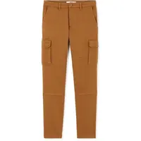 CELIO JOMAILLE Pánské kalhoty, hnědá, velikost