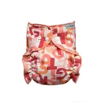 T-TOMI Plienka - prebaľovacia súprava Snaps Pink Alphabet