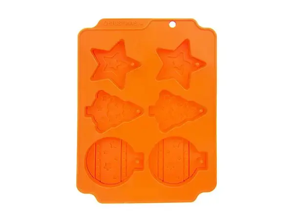 Forma na pečení vánočního cukroví ORION 23x17x1,5cm Orange