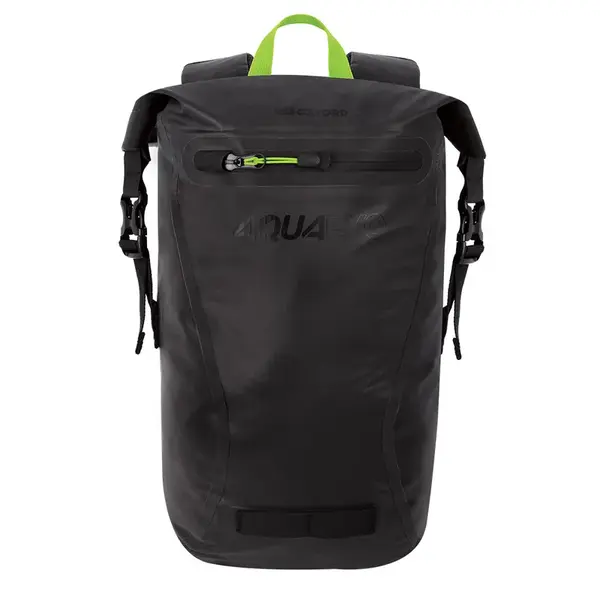 Vodotěsný batoh Oxford Aqua EVO Backpack 12l Black-Green černá/žlutá fluo