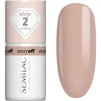 Semilac Easy Off Step 2 gelový lak na nehty s použitím UV/LED lampy odstín Caffe Frappe 7 ml