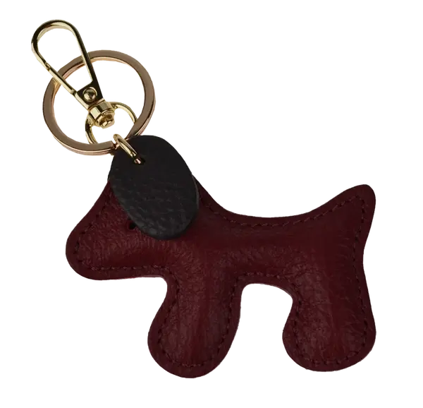 NovaKabelka.cz Klíčenka Cane Bordo Cafe