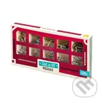 Červená súprava 10 hlavolamov - Mozgovňa - hra z kategorie Domino, hlavolamy