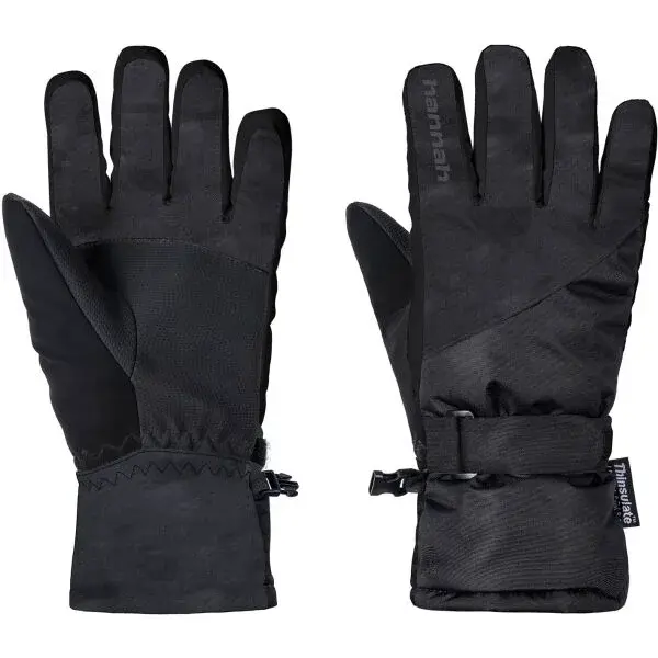 Hannah ANITT Dámske membránové rukavice, čierna, veľkosť