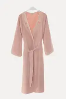Dámský elegantní župan DESTAN v dárkovém balení XL Starorůžová