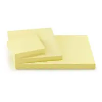 12 x Samolepicí bločky žluté 38x51mm