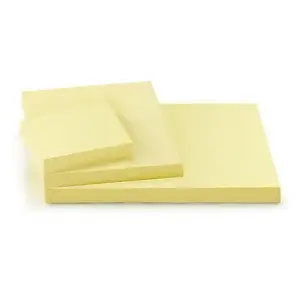 12 x Samolepicí bločky žluté 38x51mm