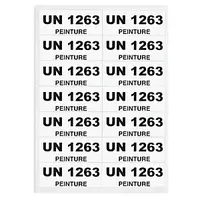 Štítek pro tisk UN kódu