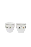 Story hrnek bez ouška 20 cl, 2 ks kolekce Julemorgen - Wik & Walsøe