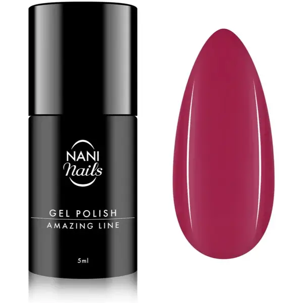NaniNails NANI Amazing Line gelový lak na nehty odstín Pink Voltage 5 ml
