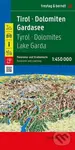 Tyrolsko – Dolomity – Gardské jezero 1:450 000 / automapa + panoramatická mapa