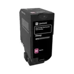 Lexmark 84C2HME purpurový (magenta) originální toner