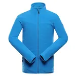 Pánská fleecová mikina alpine pro sius 3 modrá xl plus