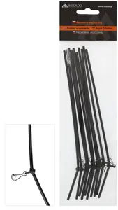 Mikado Průjezd lomený (hokejka) s karabinou 20cm bal.10ks