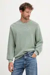 Bavlněný svetr Armani Exchange pánský, zelená barva, XM000915 AF11967