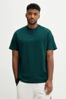 Bavlněné tričko adidas All SZN pánské, zelená barva, JX5079