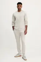 Tepláková souprava adidas pánská, béžová barva, JX5572