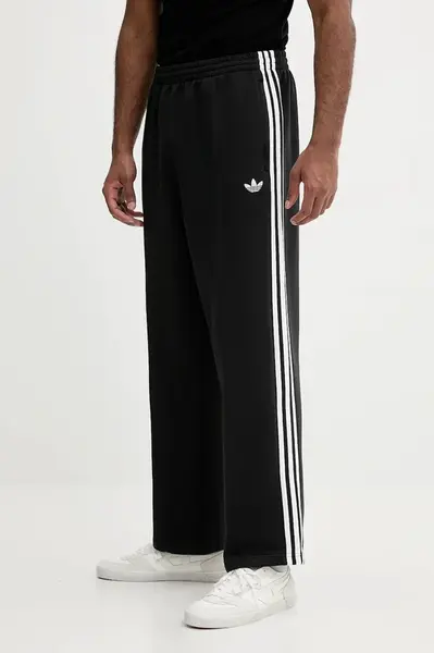 Tepláky adidas Originals Spacer Drill Tp pánské, černá barva, s aplikací, JX1506