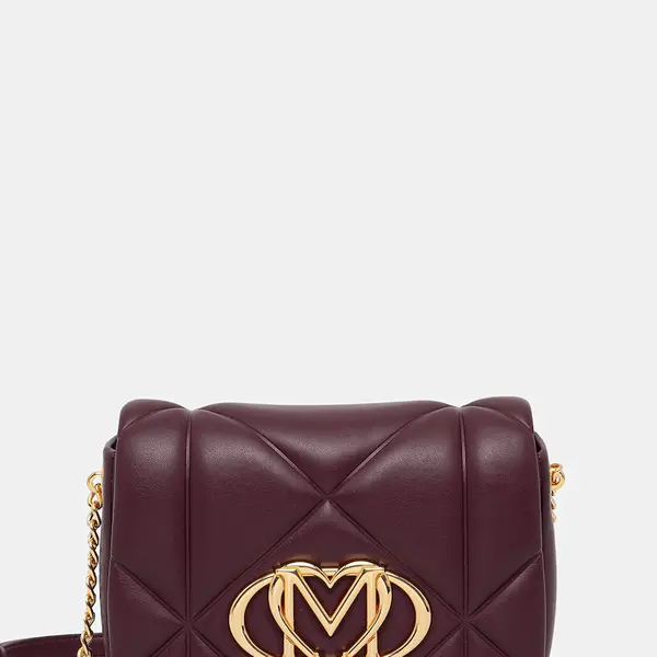 Kabelka Love Moschino fialová barva, JC4084PP1NLC0552