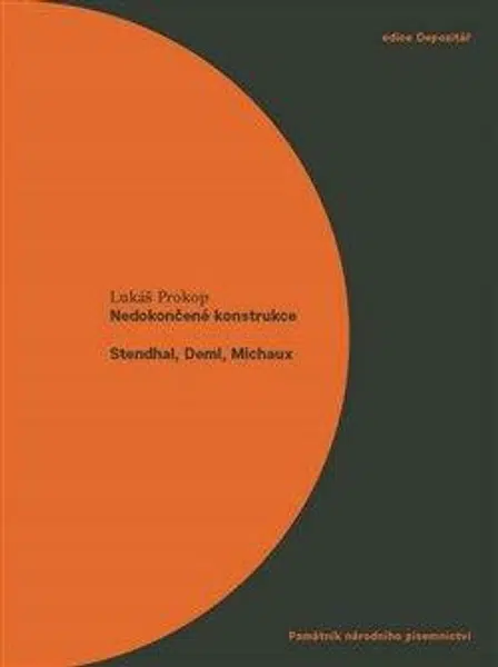 Nedokončené konstrukce. Stendhal, Deml, Michaux - Lukáš Prokop