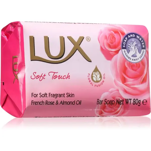 Lux Soft Touch tuhé mýdlo 80 g